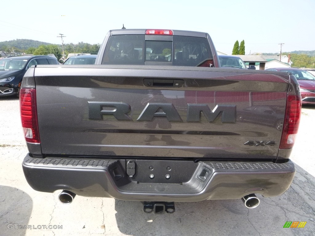 2018 1500 Night Crew Cab 4x4 - Granite Crystal Metallic / Black photo #4