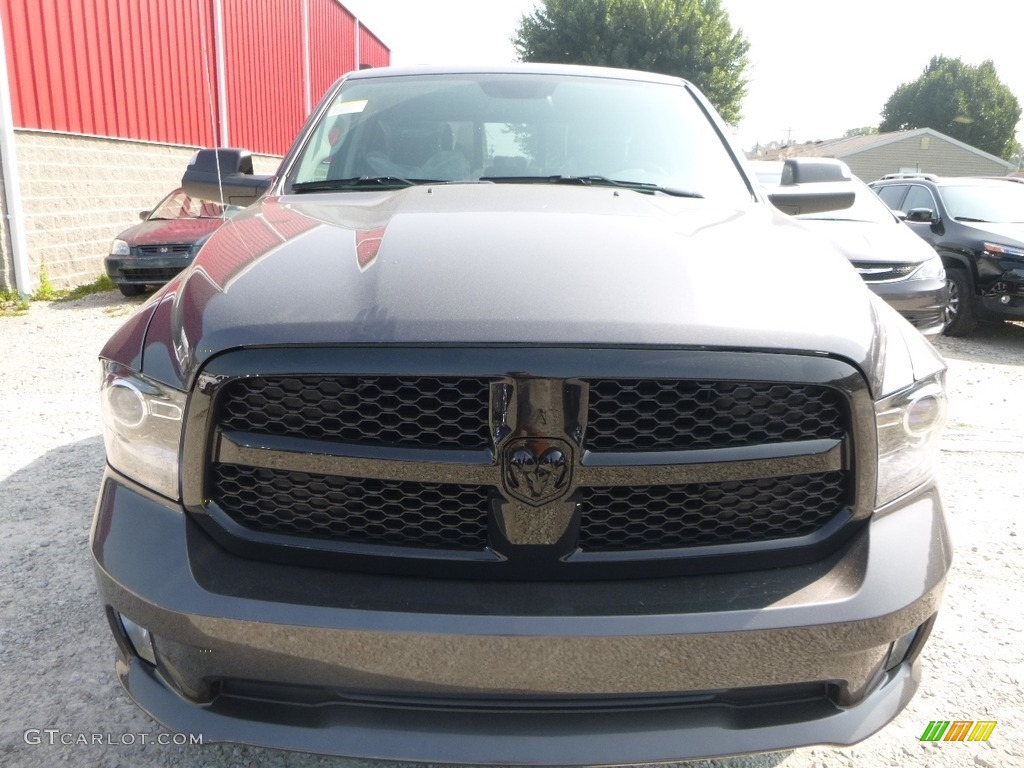 2018 1500 Night Crew Cab 4x4 - Granite Crystal Metallic / Black photo #8