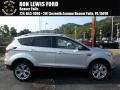 2017 Ingot Silver Ford Escape Titanium 4WD  photo #1