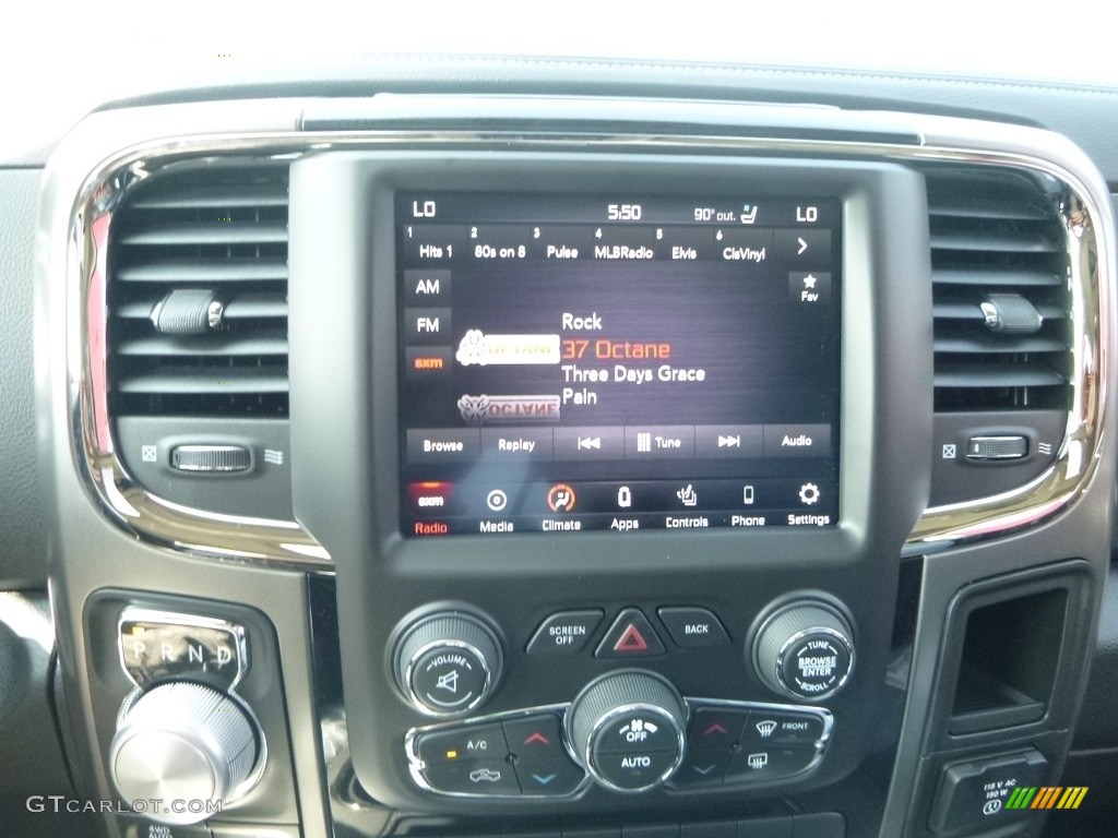 2018 1500 Night Crew Cab 4x4 - Granite Crystal Metallic / Black photo #18