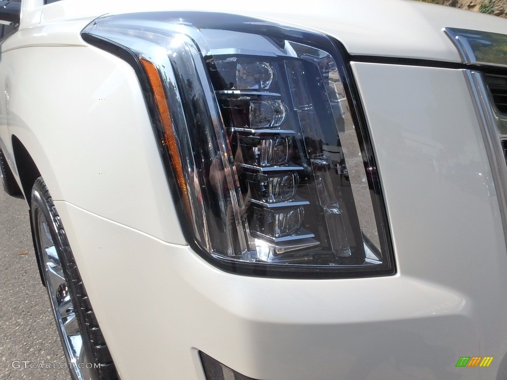 2015 Escalade Premium 4WD - White Diamond Tricoat / Shale/Cocoa photo #10