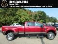 2017 Ruby Red Ford F350 Super Duty Lariat Crew Cab 4x4  photo #1