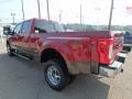 2017 Ruby Red Ford F350 Super Duty Lariat Crew Cab 4x4  photo #4