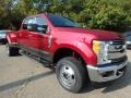 2017 Ruby Red Ford F350 Super Duty Lariat Crew Cab 4x4  photo #8