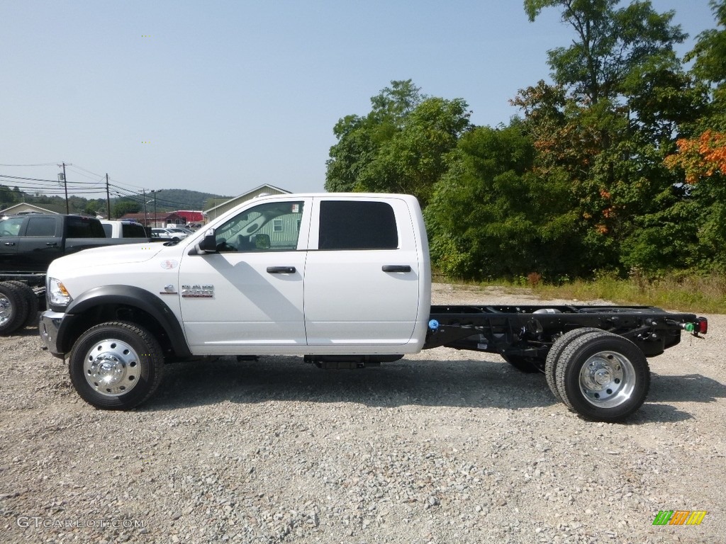 Bright White 2018 Ram 4500 Tradesman Crew Cab 4x4 Chassis Exterior Photo #122845486