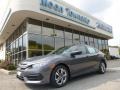 2017 Modern Steel Metallic Honda Civic LX Sedan  photo #1