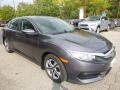 2017 Modern Steel Metallic Honda Civic LX Sedan  photo #5
