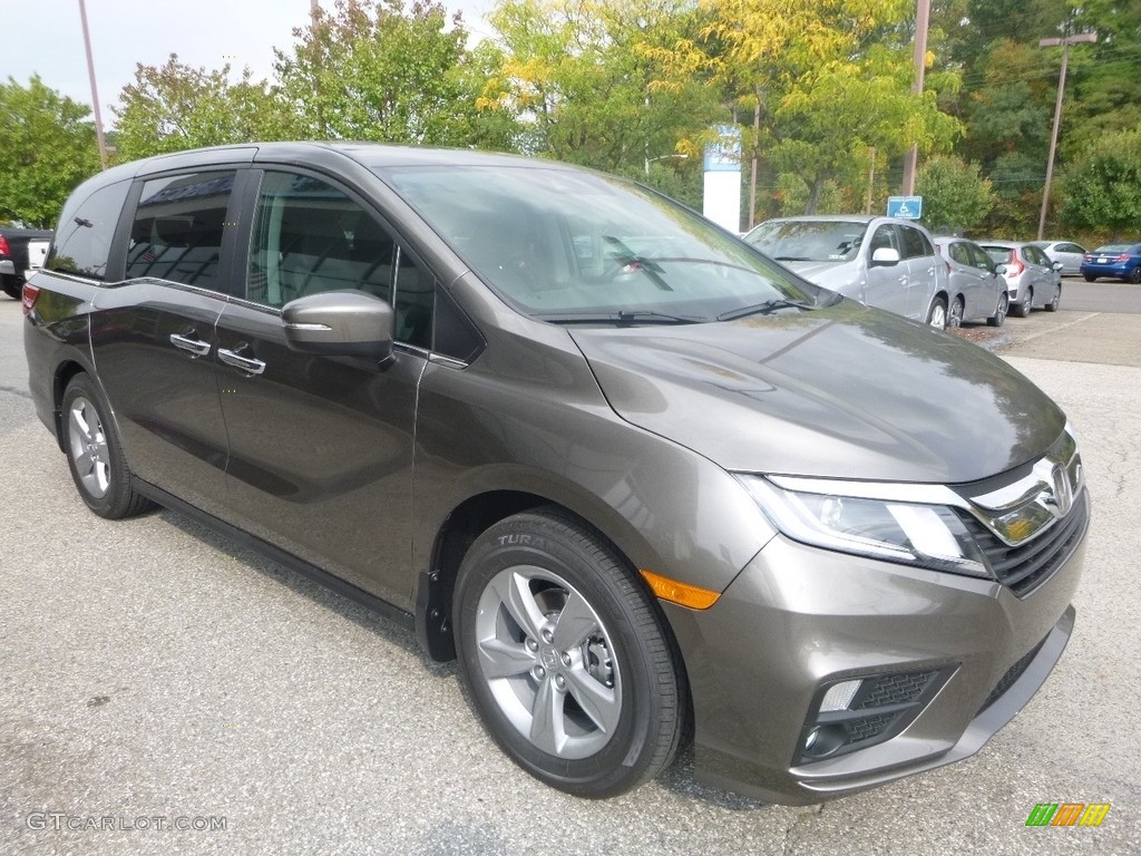 Pacific Pewter Metallic 2018 Honda Odyssey EX-L Exterior Photo #122848738