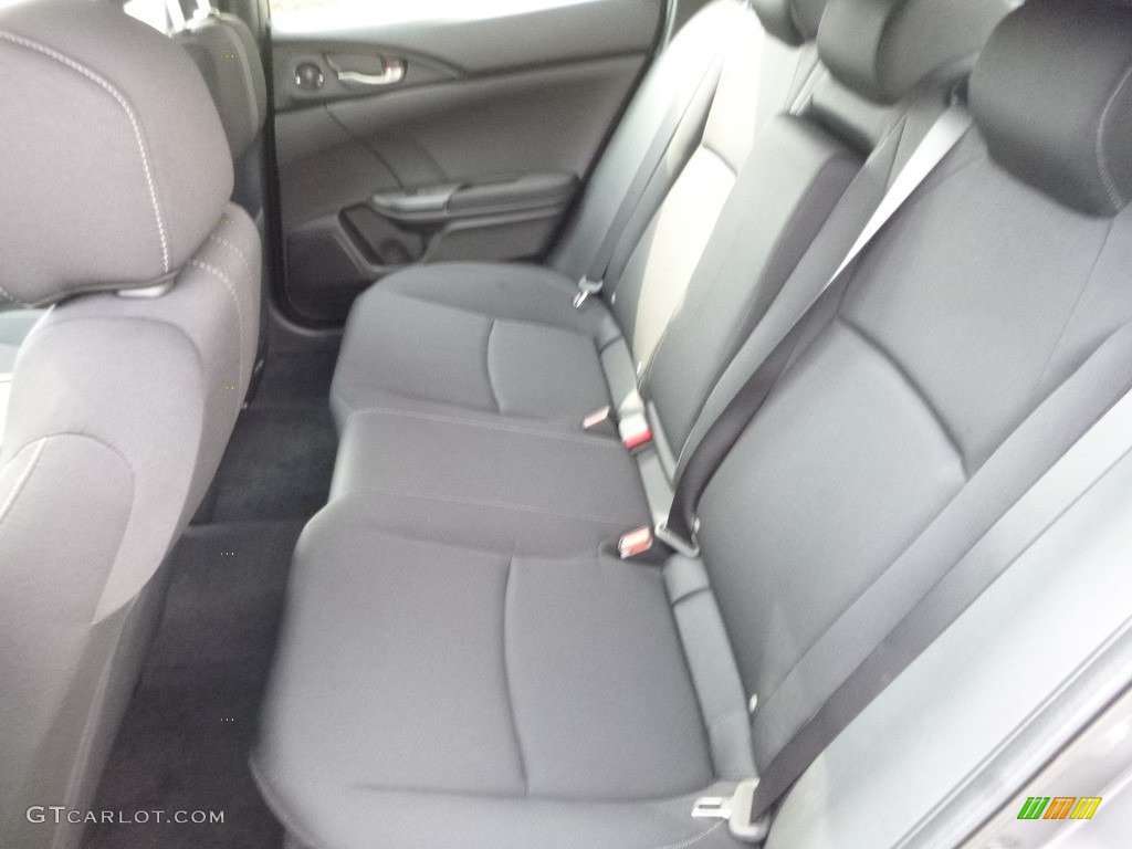 2018 Honda Civic EX Hatchback Rear Seat Photo #122849563