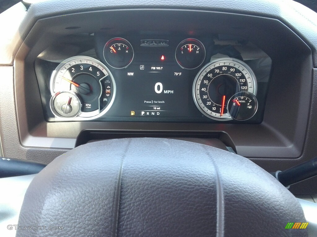 2018 Ram 2500 Laramie Crew Cab 4x4 Gauges Photo #122850163