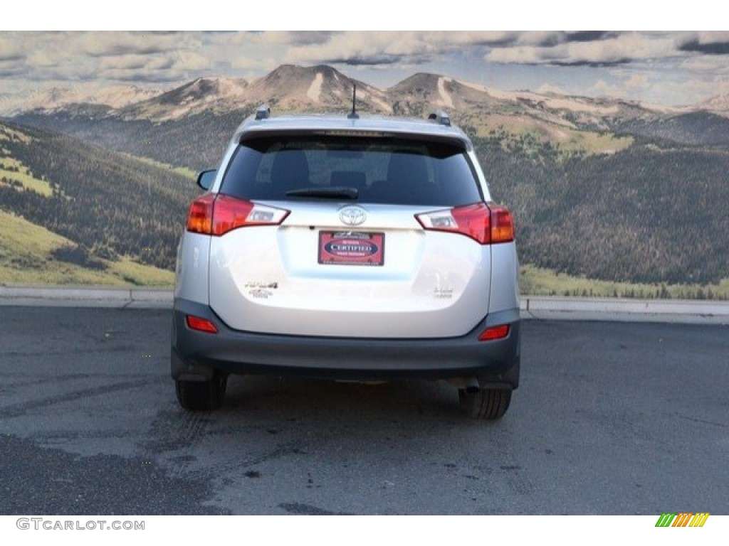 2014 RAV4 XLE AWD - Classic Silver Metallic / Ash photo #9
