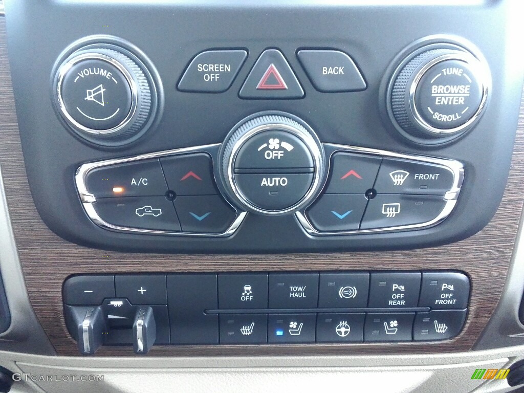 2018 Ram 2500 Laramie Crew Cab 4x4 Controls Photo #122850334