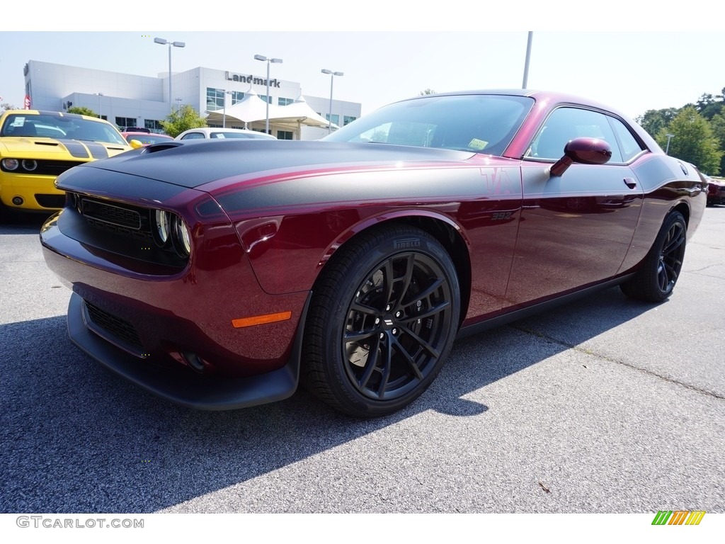 2018 Challenger T/A 392 - Octane Red Pearl / Black photo #1
