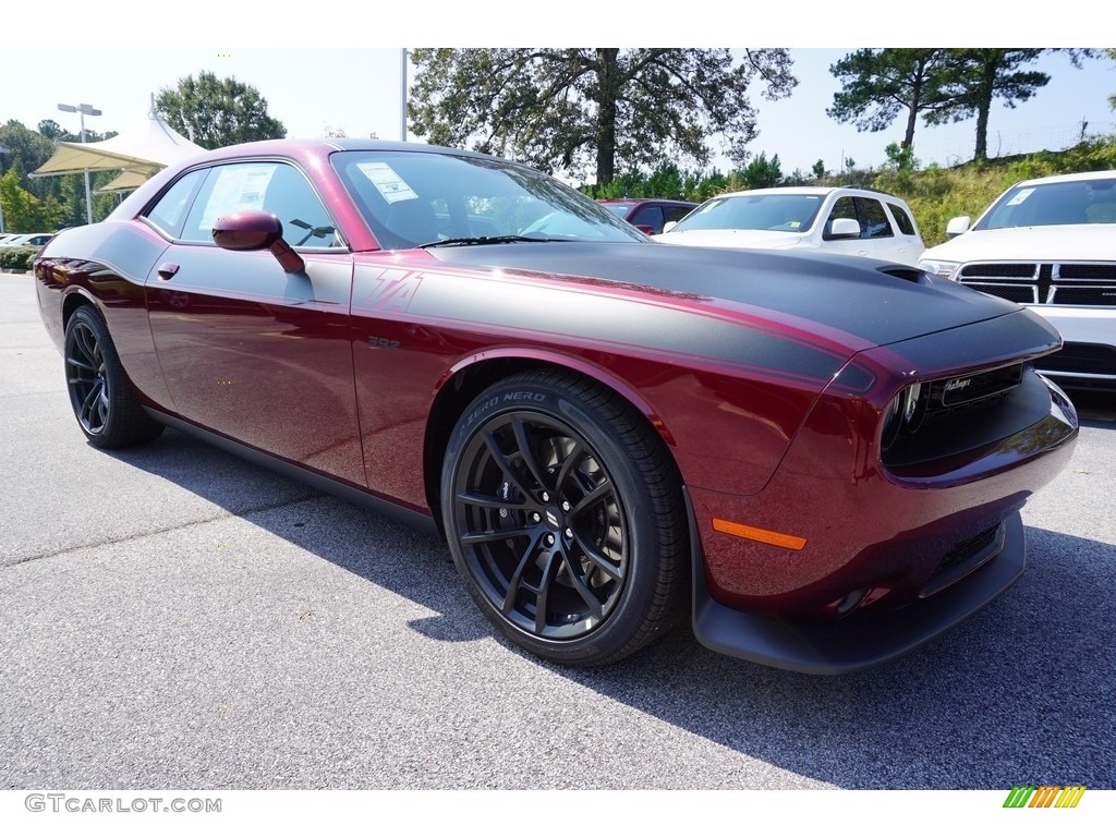 2018 Challenger T/A 392 - Octane Red Pearl / Black photo #4