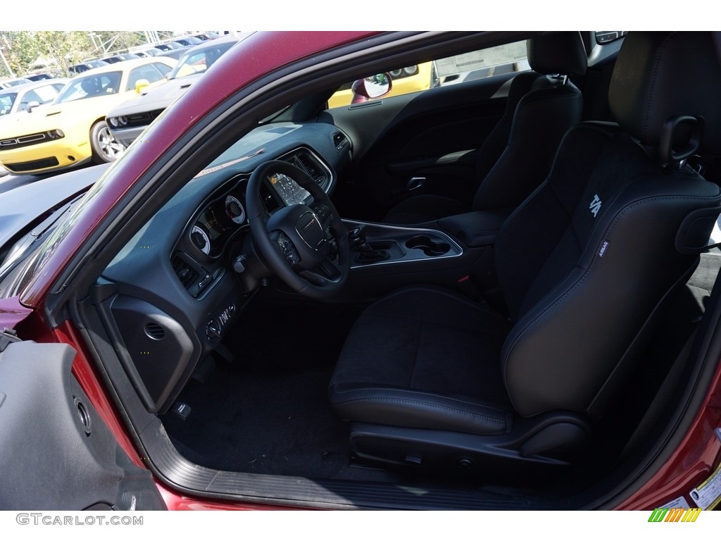 2018 Challenger T/A 392 - Octane Red Pearl / Black photo #7