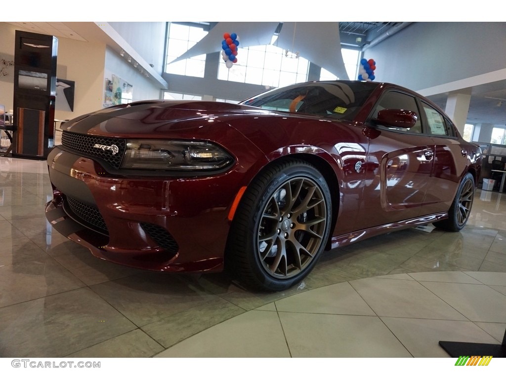 2018 Charger SRT Hellcat - Octane Red Pearl / Black photo #1
