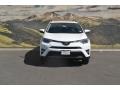 2018 Super White Toyota RAV4 XLE AWD  photo #2