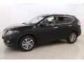 2015 Super Black Nissan Rogue SL AWD  photo #3