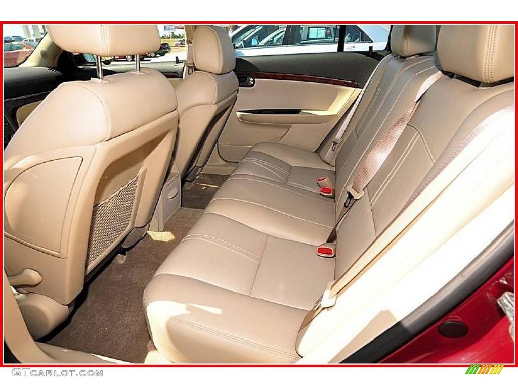 2009 Aura XR - Red Jewel Tintcoat / Tan photo #14