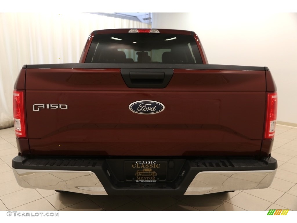 2017 F150 XLT SuperCrew 4x4 - Bronze Fire / Earth Gray photo #16