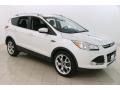 2014 White Platinum Ford Escape Titanium 2.0L EcoBoost 4WD  photo #1