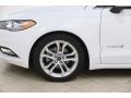 2017 Oxford White Ford Fusion Hybrid SE  photo #18