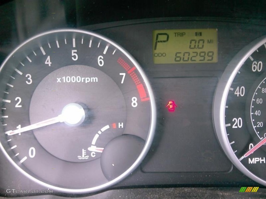 2007 Accent GLS Sedan - Ebony Black / Gray photo #5