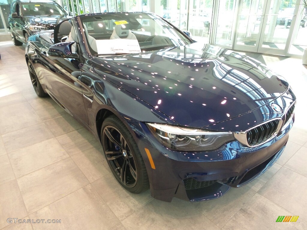 Tanzanite Blue Metallic 2018 BMW M4 Convertible Exterior Photo #122860551