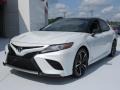 2018 Wind Chill Pearl Toyota Camry XSE  photo #3