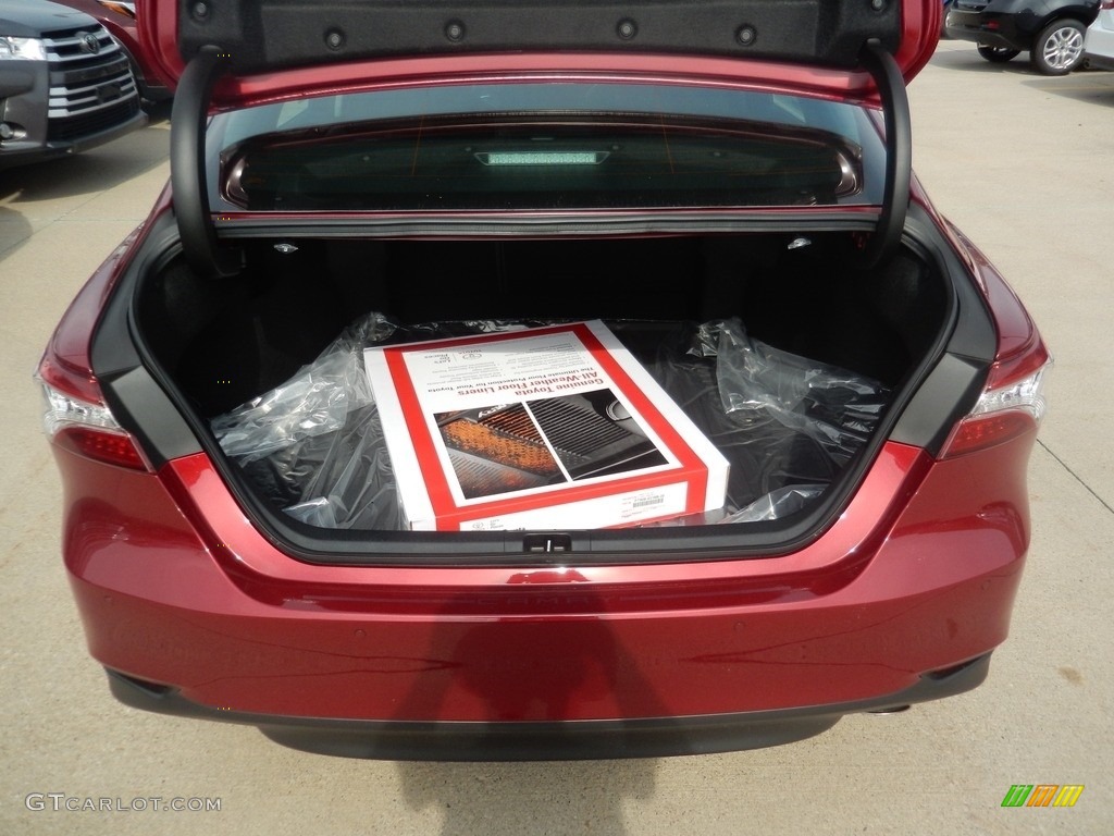 2018 Camry XLE - Ruby Flare Pearl / Black photo #6