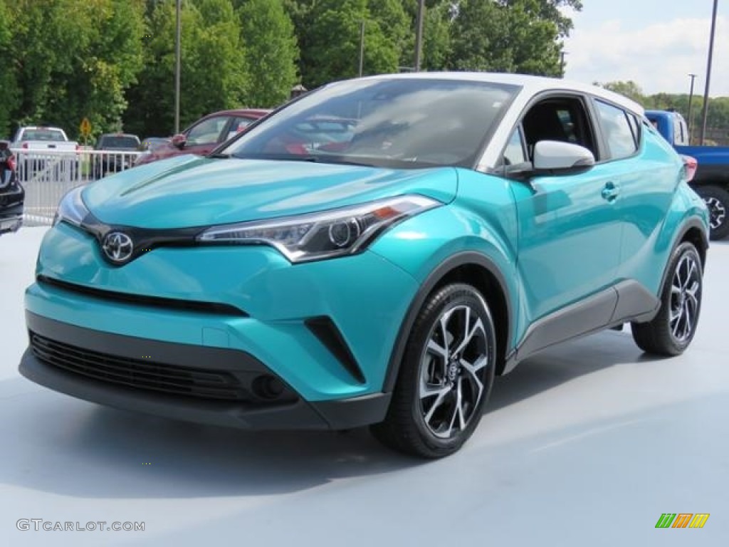 Radiant Green Mica 2018 Toyota C-HR XLE Exterior Photo #122864826