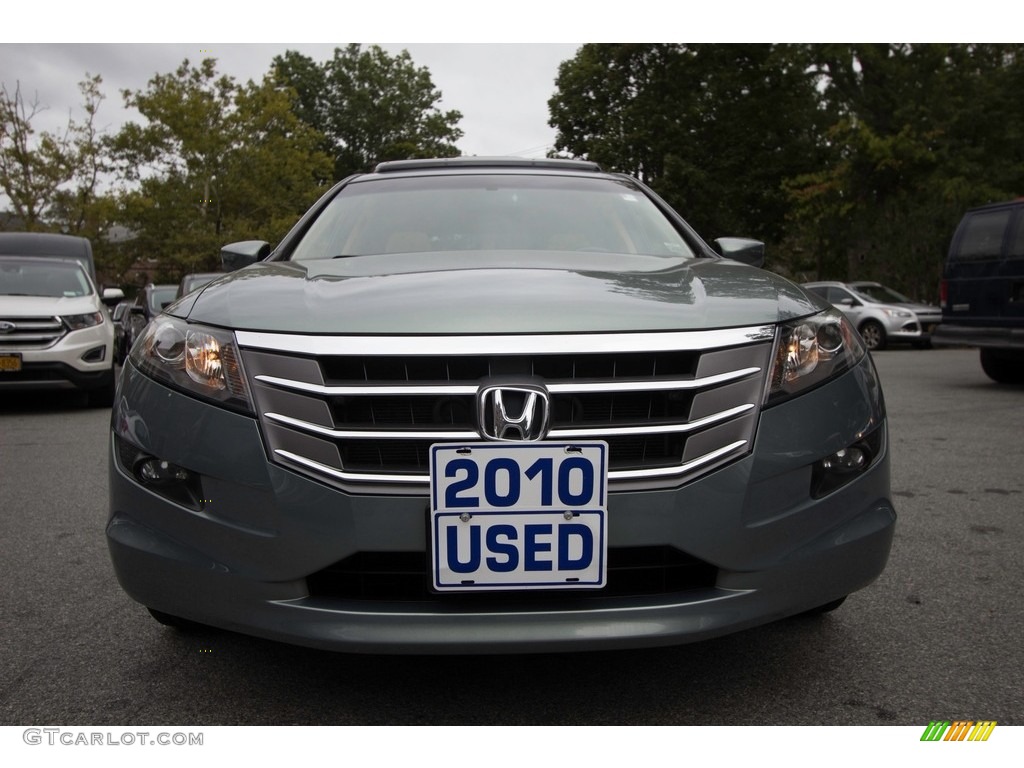 2010 Accord Crosstour EX-L 4WD - Opal Sage Metallic / Ivory photo #2