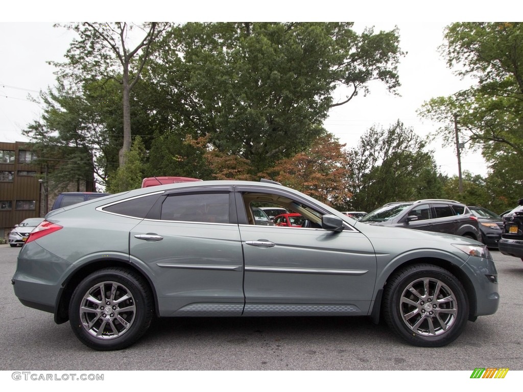 2010 Accord Crosstour EX-L 4WD - Opal Sage Metallic / Ivory photo #8