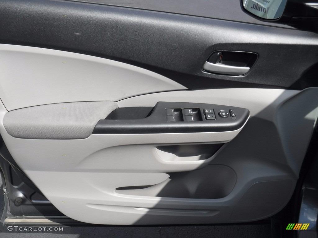 2014 CR-V LX AWD - Polished Metal Metallic / Gray photo #14