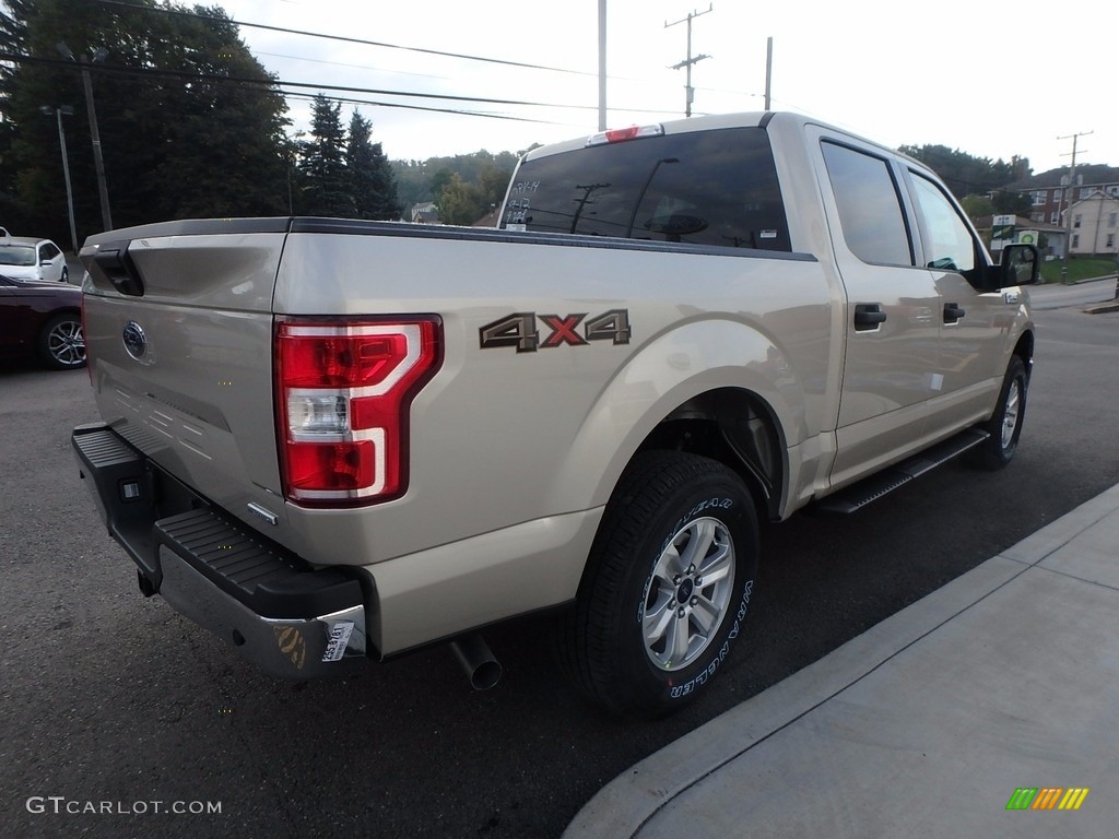 2018 F150 XLT SuperCrew 4x4 - White Gold / Light Camel photo #5