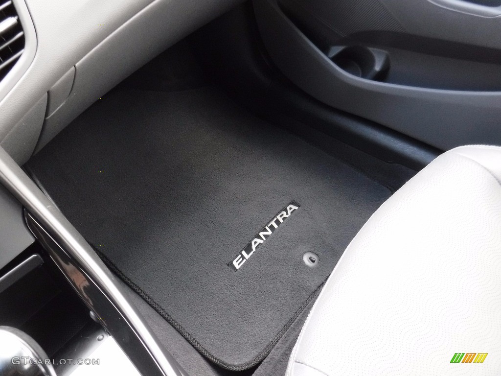 2012 Elantra Limited - Midnight Black / Gray photo #24