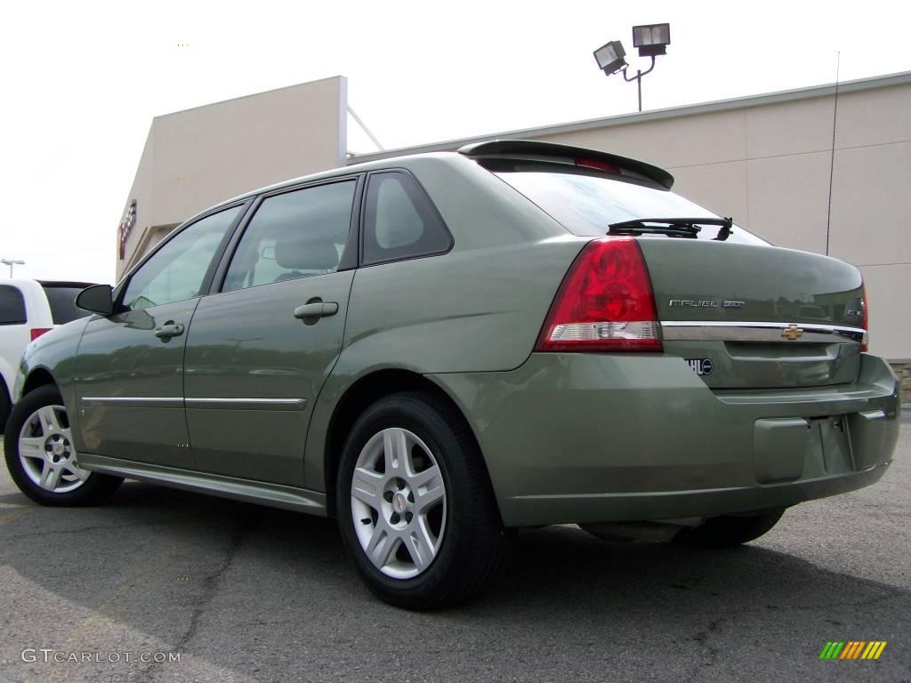 2006 Malibu Maxx LT Wagon - Silver Green Metallic / Cashmere Beige photo #4