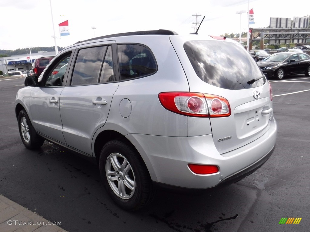 2010 Santa Fe GLS 4WD - Radiant Silver / Gray photo #7