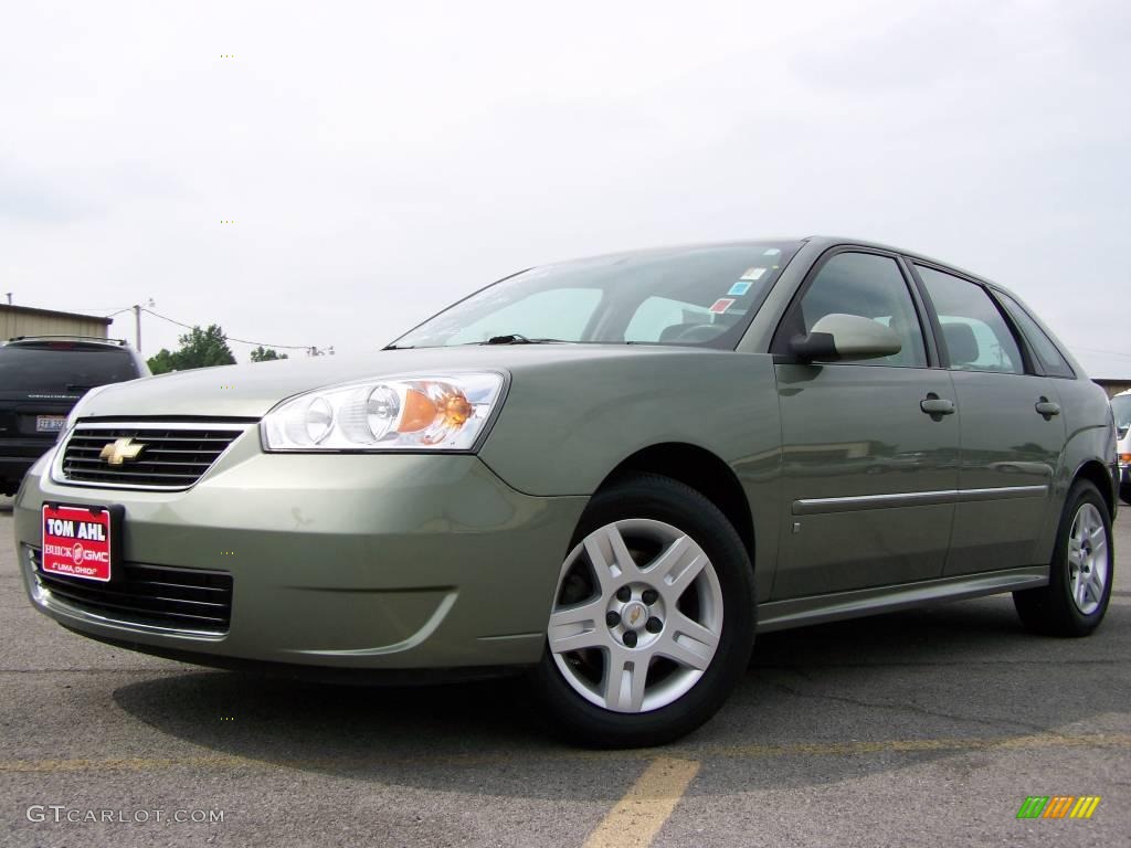2006 Malibu Maxx LT Wagon - Silver Green Metallic / Cashmere Beige photo #5
