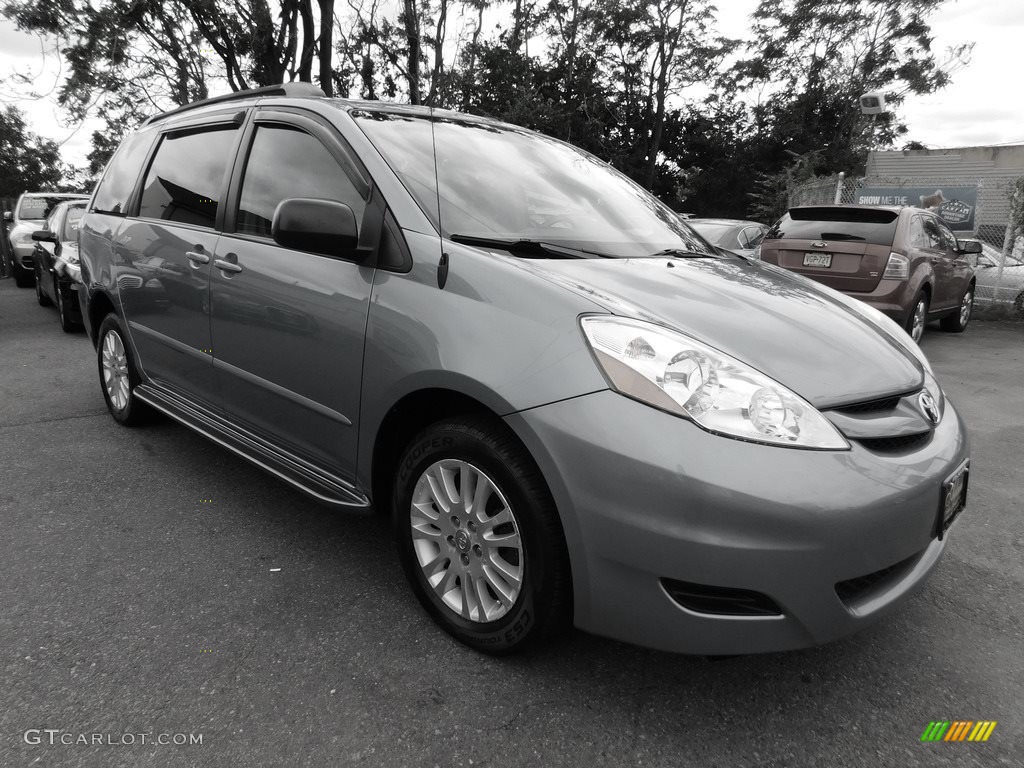 2008 Sienna LE AWD - Blue Mirage Metallic / Stone photo #1