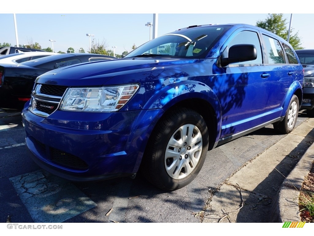 Blue Streak Pearl Dodge Journey