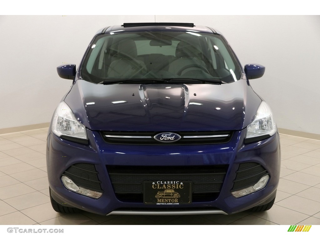 2015 Escape SE - Deep Impact Blue Metallic / Medium Light Stone photo #2