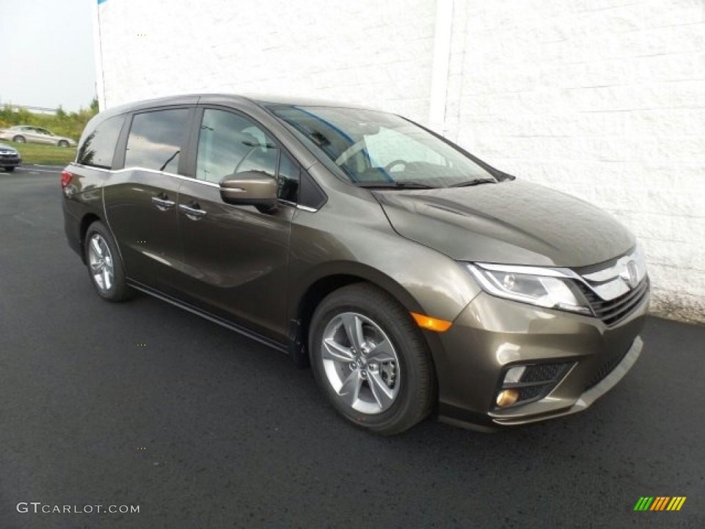 2018 Odyssey EX-L - Pacific Pewter Metallic / Mocha photo #1