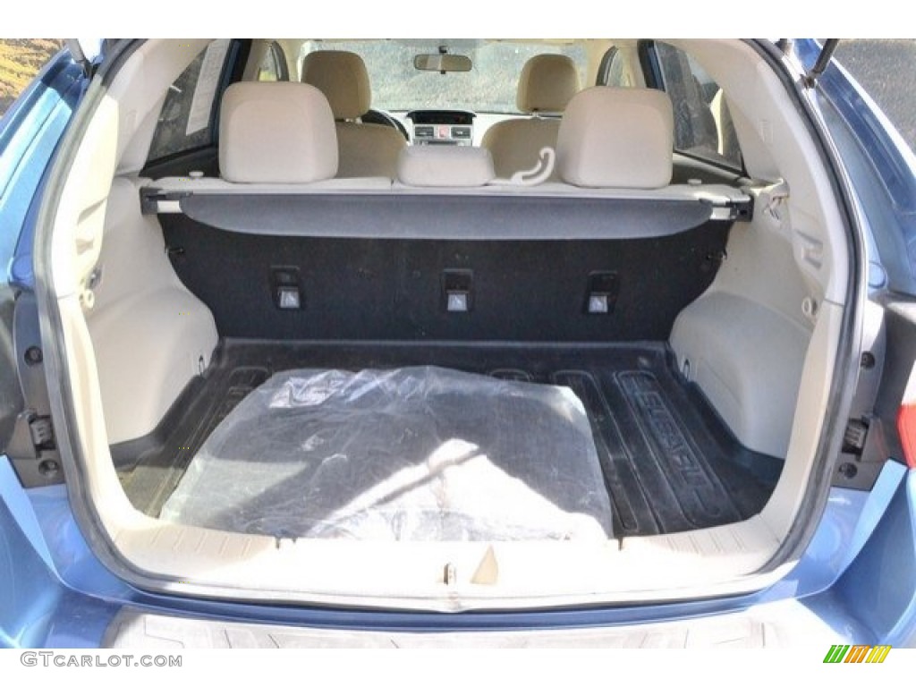 2014 XV Crosstrek 2.0i Premium - Quartz Blue Pearl / Ivory photo #26