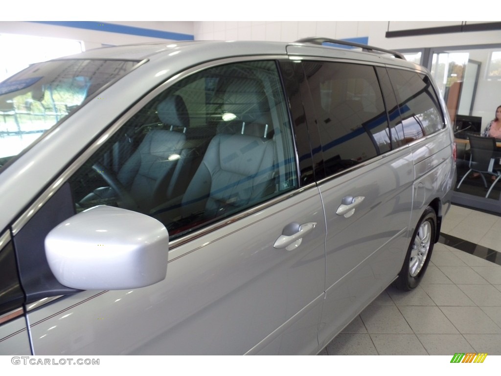 2010 Odyssey EX-L - Alabaster Silver Metallic / Gray photo #6