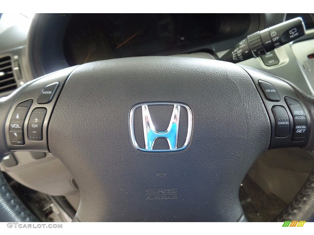 2010 Odyssey EX-L - Alabaster Silver Metallic / Gray photo #21