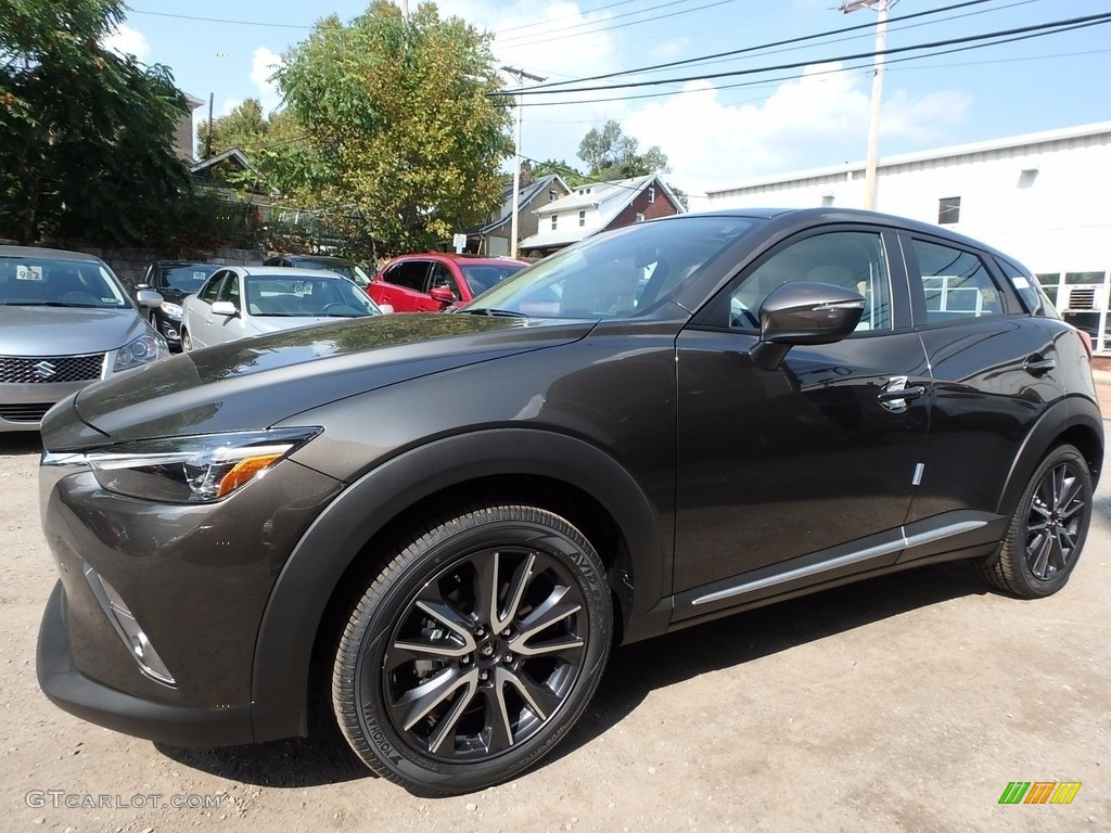 Titanium Flash Mica 2018 Mazda CX-3 Grand Touring AWD Exterior Photo #122881329