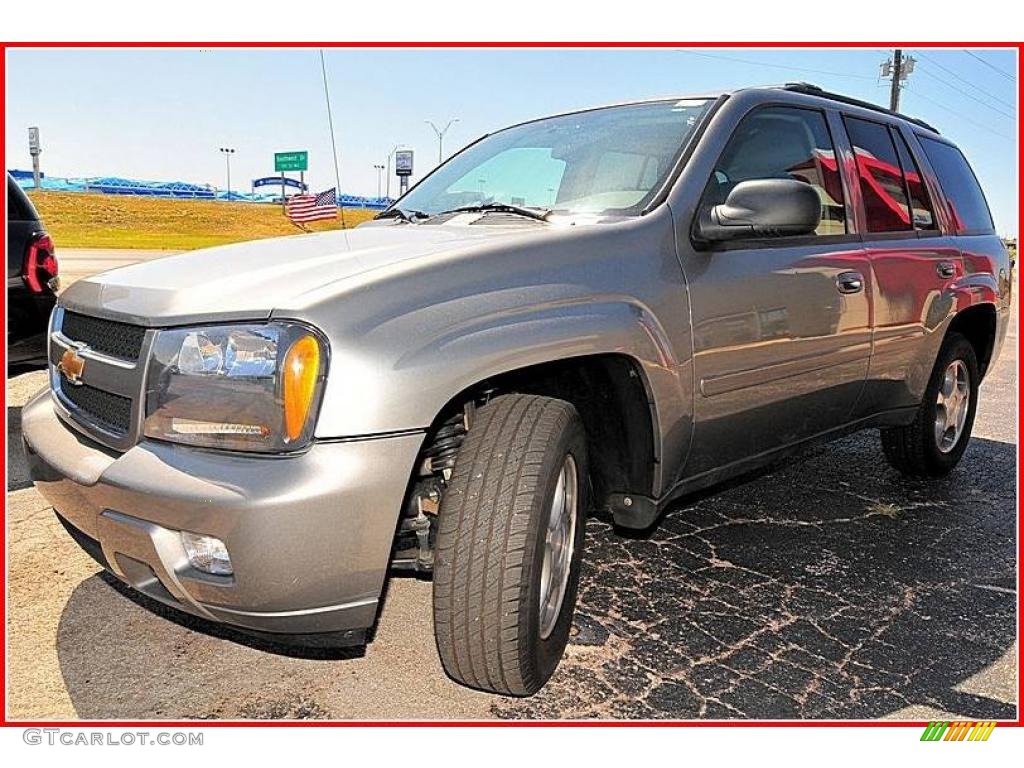 2009 TrailBlazer LT 4x4 - Graystone Metallic / Ebony photo #1