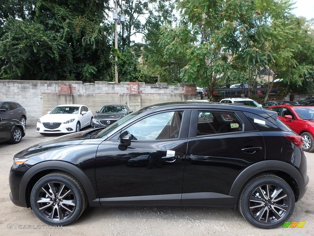 Jet Black Mica 2018 Mazda CX-3 Touring AWD Exterior Photo #122881662