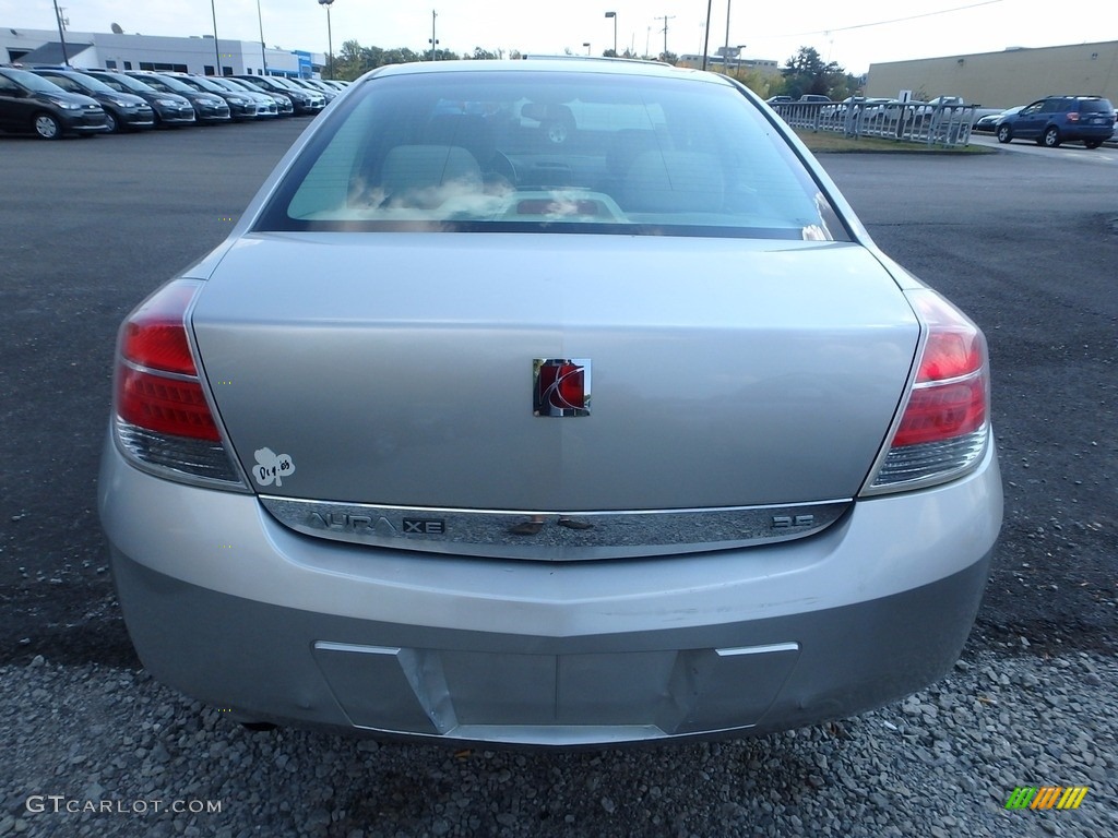 2008 Aura XE 3.5 - Silver Pearl / Gray photo #3